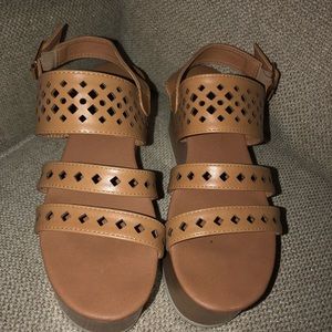 Light Brown/Tan Platforms